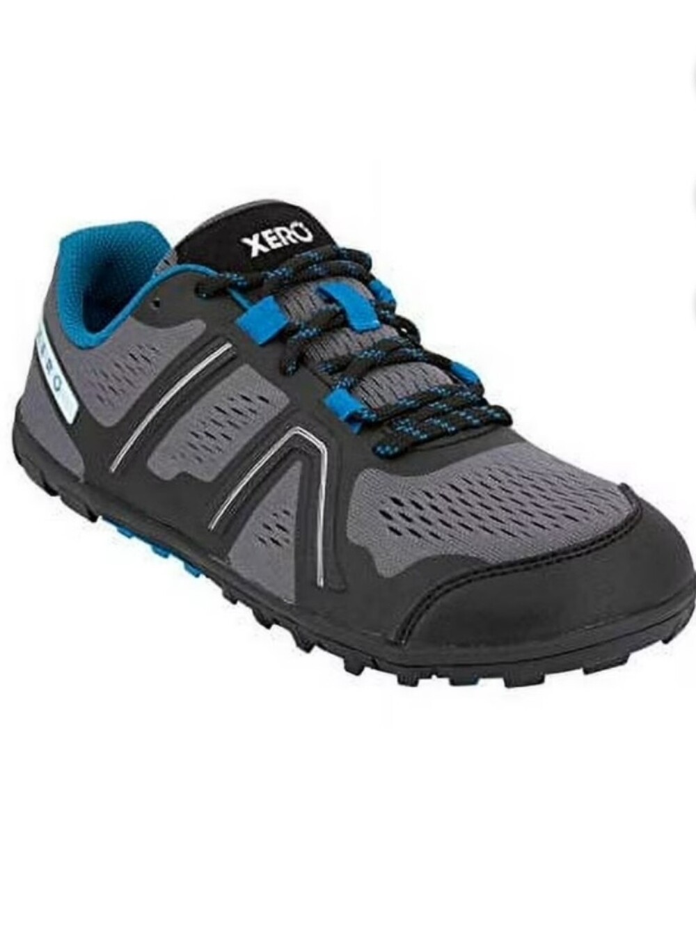 Xero Shoes Mesa Trail II Blue Gray Minimalist Barefoot Running Womens Size 8